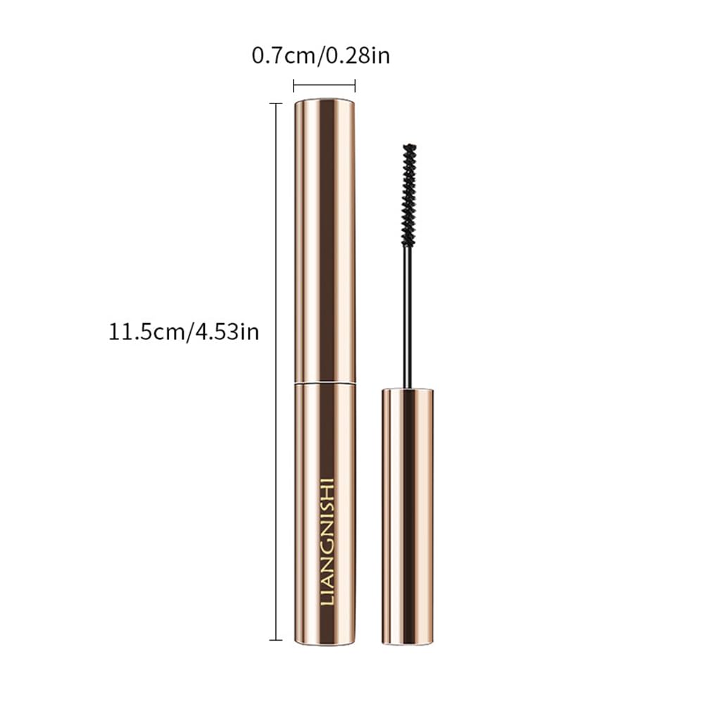 Mascara, Natural Long-Lasting Formula, Black and Brown Shades