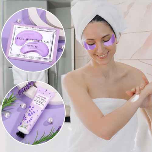 Self Care Gifts for Women Birthday Unique, Relaxing Spa Gift Baskets for Women Care Package Get Well Soon Gift, Christmas Gifts for Mom Her Girlfriend Wife Sisters Friends With Blanket