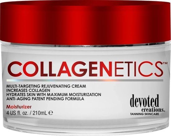 Collagenetics Rejuvenating Cream - Anti-Aging Moisturizer for Youthful Skin | 4 Ounce