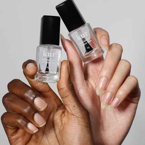LONDONTOWN kur Nail Hardener and Base Coat, 0.4 Fl Oz (Pack of 1)