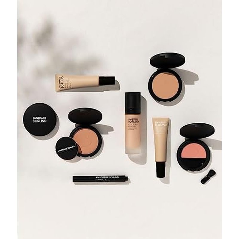 ANNEMARIE B?RLIND - ANTI-AGING MAKE UP - almond - smoothing, lifting & refining foundation, with natural ingredients, high coverage, 1.01 Fl. Oz.