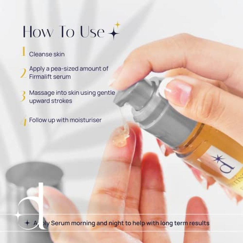 Distinction Firmalift Firming Face & Eye Serum ? Anti Aging Serum Lotion Cream and Moisturizer | Helps Reduce the Appearance of Fine Lines and Wrinkles, Soothes (1 Fl Oz)