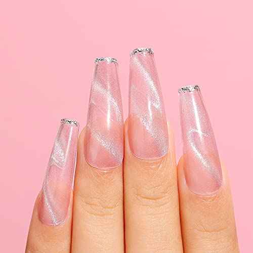AIMEILI Cat Eye Gel Nail Polish, Hema Free, Cruelty Free, Vegan, Soak Off U V LED Nail Art DIY Gel Manicure Kit Set Of 6pcs X 10ml - 49