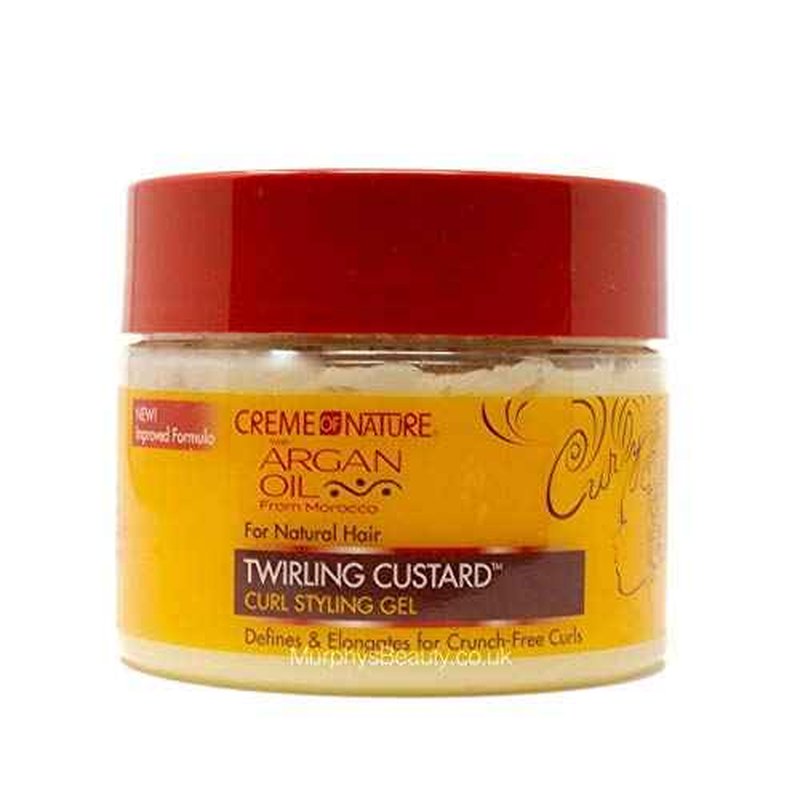 Creme Of Nature Argan Oil Curl & Hold Custard 11.5 Ounce (340ml)