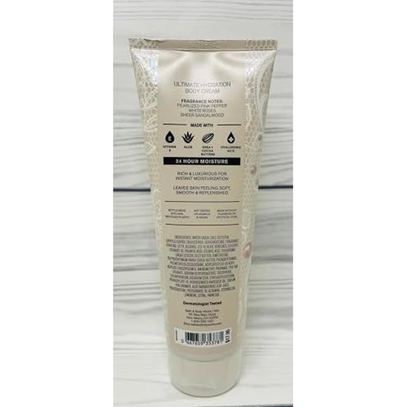Bath & Body Works Women's Always and Forever Ultimate Hydration Body Cream 8 Ounces Pack of 2