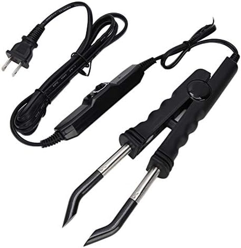 Hair Extension Bonding Iron - Professional Melting Tool for Salon Extensions & Wigs | Black