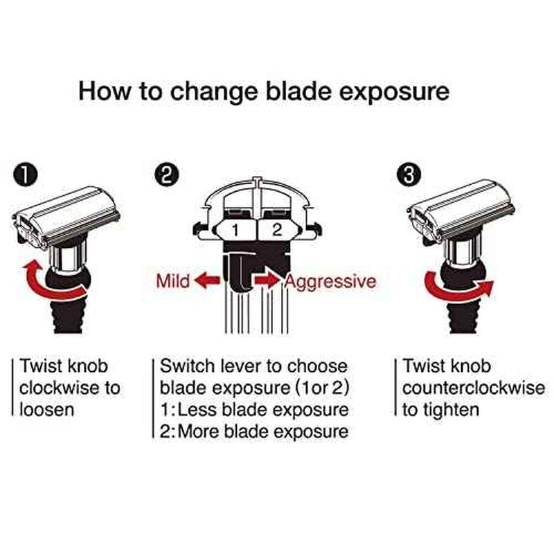 Feather Adjustable Double Edge Safety Razor
