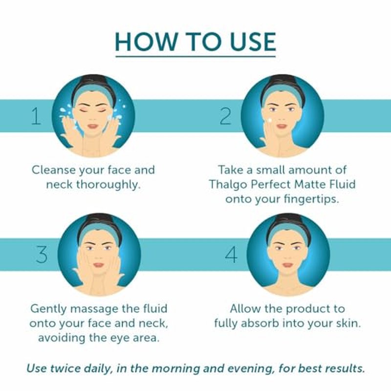 THALGO Purete Marine Perfect Matte Fluid, 1.35 Fl Oz