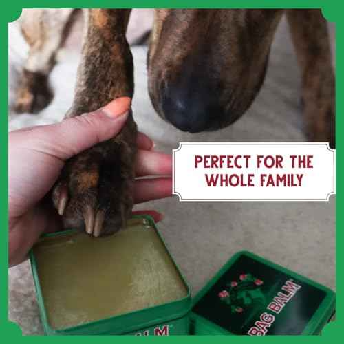 Bag Balm Vermont¡¯s Original Pet Paw & Skin Balm ? Moisturizing Salve for Dry, Cracked Paws, Noses & Rough Skin ? 8 Ounce ? 2 Pack