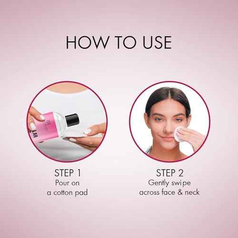 Botanic Hearth Micellar Water | Gently Cleanses, Makeup Remover With Dual|Phase Formula, Pack Of 2 (16 Fl Oz Each) | Suitable For All Skin Types