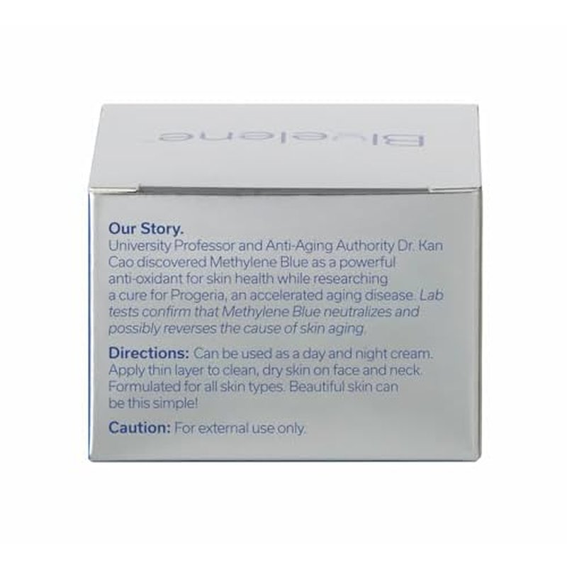 Bluelene Night Cream, Revolutionary Anti Wrinkle Face Cream with Methylene Blue (30 ml). Suitable for Sensitive Skin