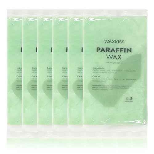 Paraffin Wax for Hand and Feet, 6 Packs Aloe vera Paraffin Wax Refill for Paraffin Wax Bath Hydration
