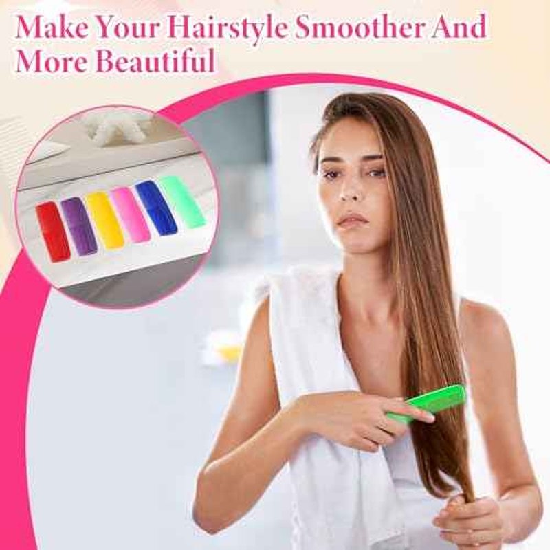 NICEMOVIC 60 Packs Hair Comb Bulk Set, Pocket Travel Hair Combs for Women and Men, Colorful Coarse and Fine Tooth Comb, Individually Wrapped Bulk Comb for Homeless Hotel Shelter Nursing Home Charity
