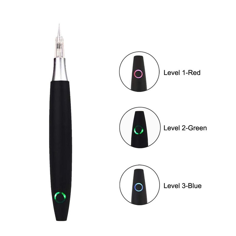 Wireless Permanent Eyebrow Makeup Pen Professional Rechargeable Rotary Machine Device With 10PCS Needles For Eyebrows,Eyeliners, Lips
