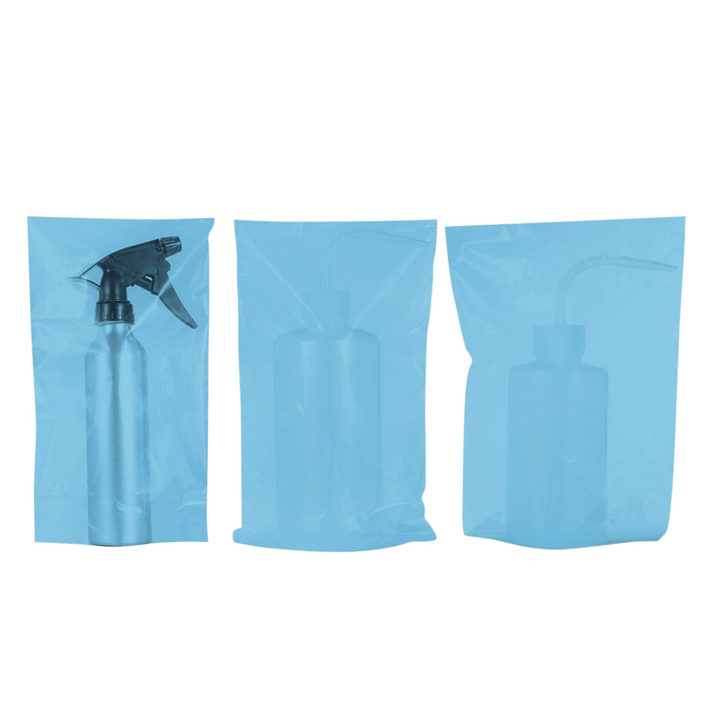 Disposable Wash Bottle Covers - 250pcs Squeeze Bottle Bags for Tattoo Supplies | Cleaning Sleeves