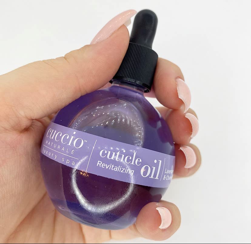 Cuccio Naturale Revitalizing Hydrating Cuticle Oil - Repair Damaged Skin & Nails - Vanilla Bean & Sugar - 2.5 Oz (Pack of 2)