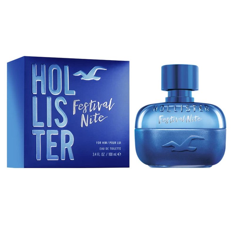 Hollister Festival Nite Men EDT Spray 3.4 oz HO26861
