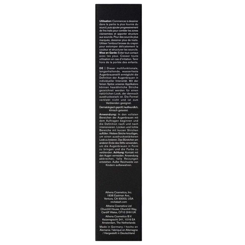 RevitaLash Cosmetics, Hi-Def Brow Pencil, Cool Brown, Hypoallergenic & Cruelty-Free