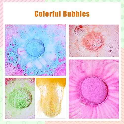Bath Bombs for Kids with Surprise Toys Inside, 20 Pack Bath Bombs Gift Set for Girls Boys, Handmade Bubble Bath Fizzy Balls Ball for Birthday, Summer Fun, Christmas