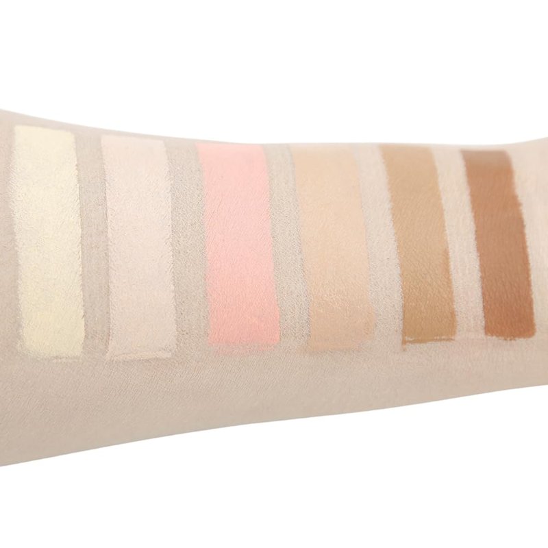 Mesvol 6 Color Contour Highlighting Makeup Kit Cream Matte Contouring Foundation Concealer Palette