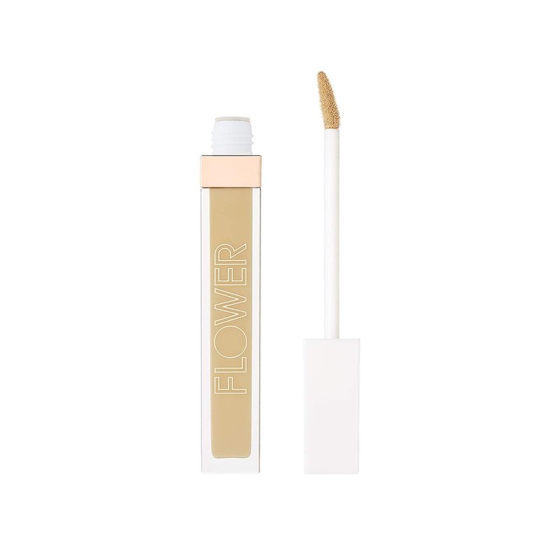 FLOWER BEAUTY By Drew Barrymore Light Illusion Full Coverage Concealer - Diffuse Dark Under Eye Circles + Blurs Blemishes - Weightless Formula + Crease Proof Makeup (Light Medium)