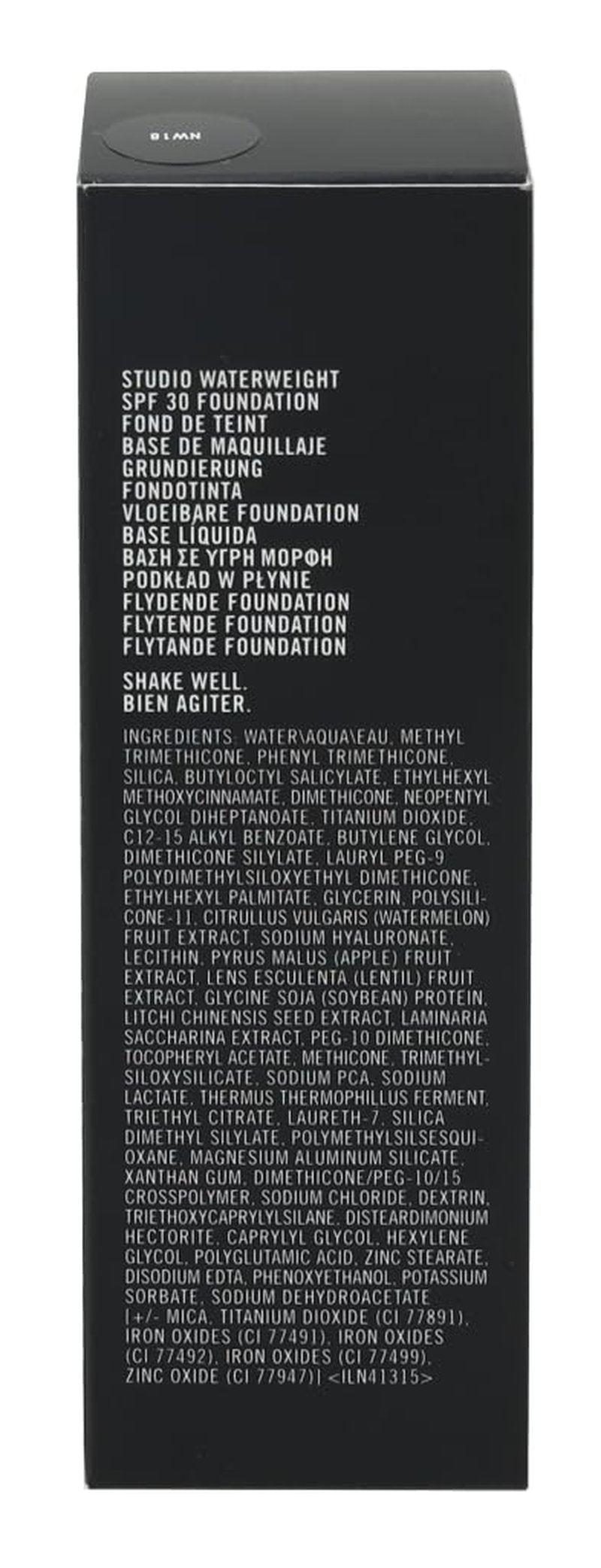 MAC Studio Waterweight Foundation SPF30 30 ml