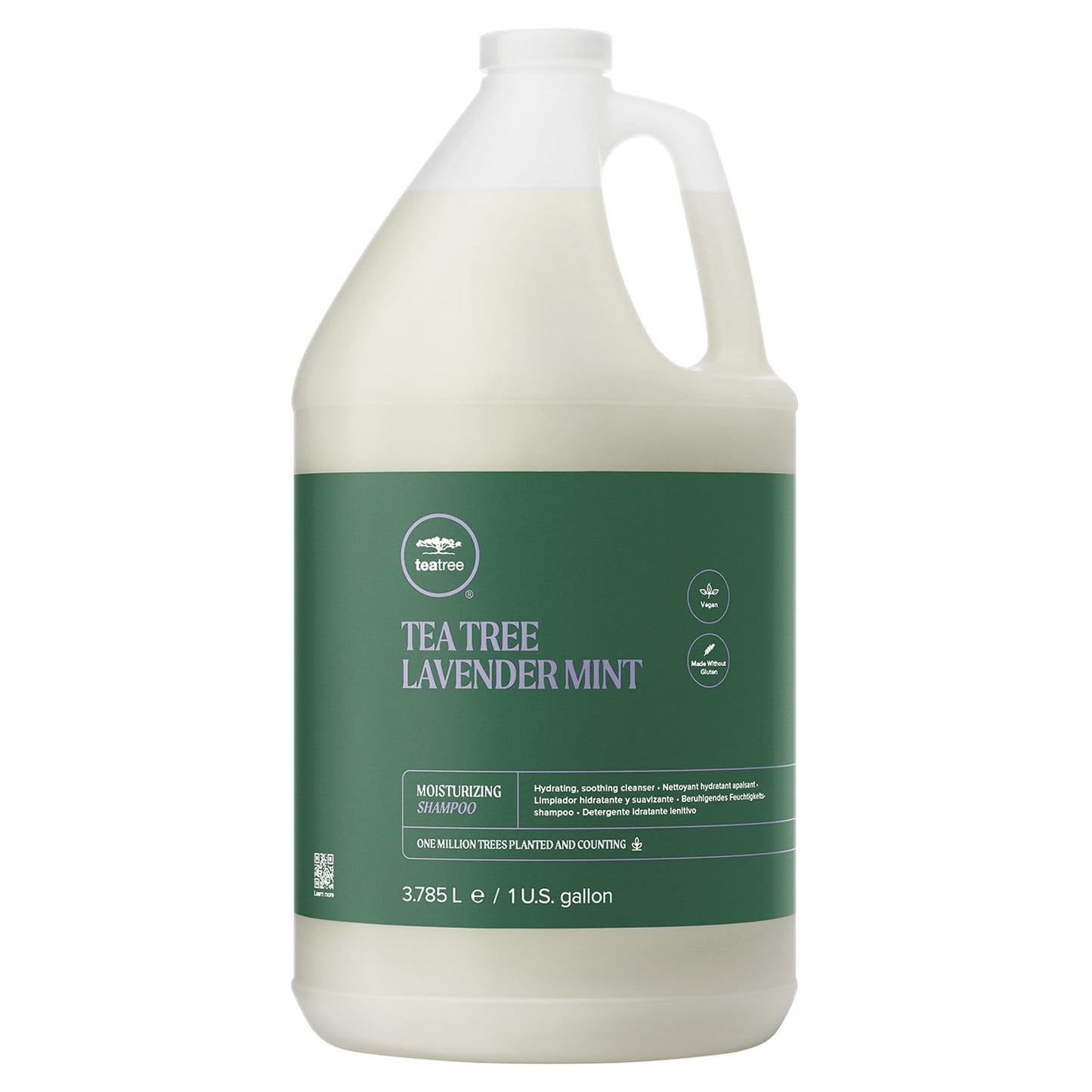 Tea Tree Lavender Mint Moisturizing Shampoo, Gallon Bottle