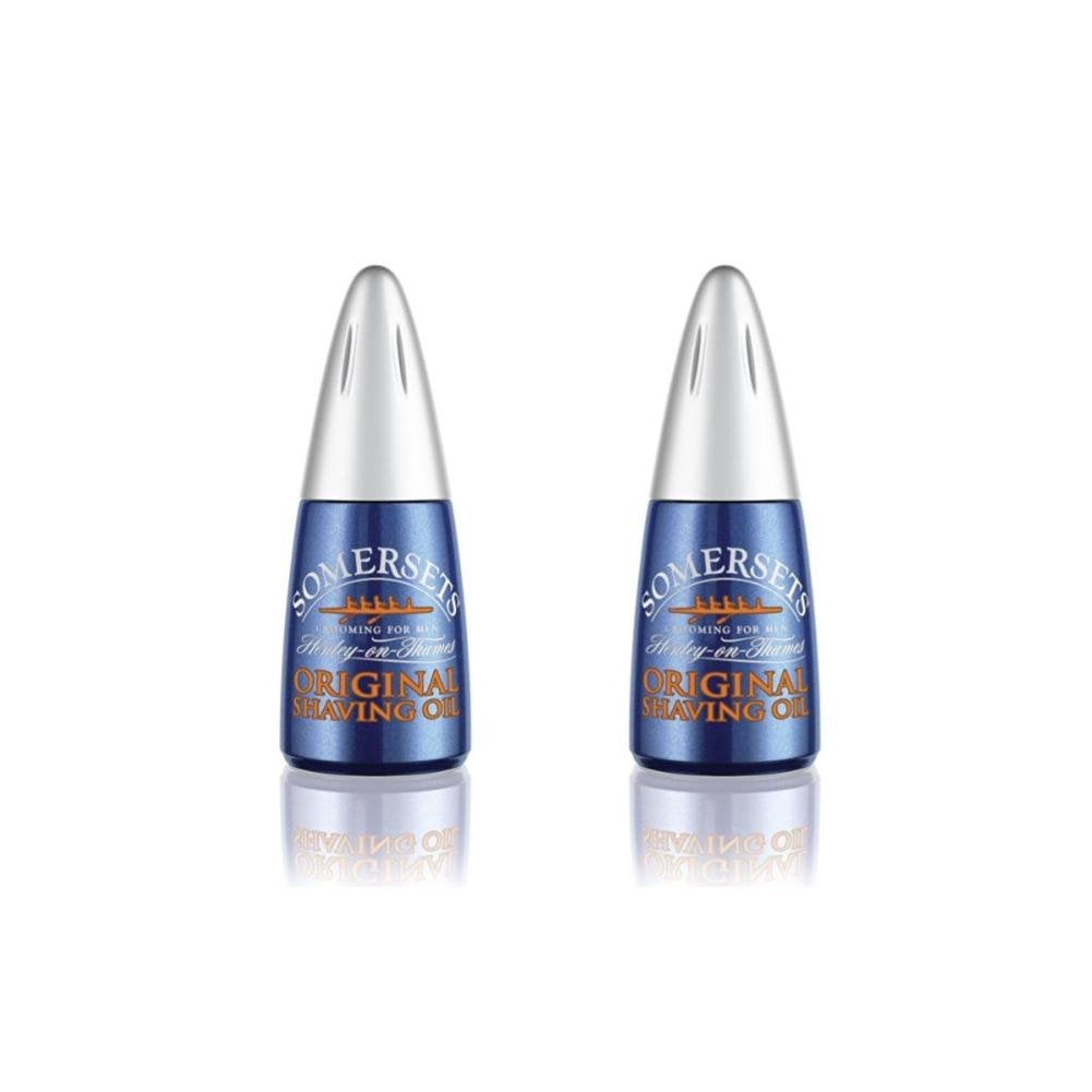 Somersets Original English Shaving Oil 15ml (Pack of 2)
