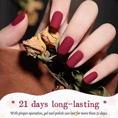 JODSONE Gel Nail Polish Kit with U V Light 36 PCS Classic Black and White Nude and Blue Purple Gel Polish Set with Manicure Tools Suitable for All Sea