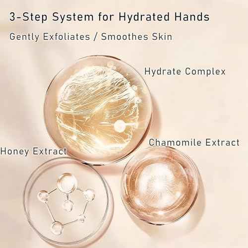Chamomile Peel Off Hand Mask - 1.7oz Moisturizing & Exfoliating Hand Care with Natural Botanical Extracts, Nourishing Formula for Soft, Smooth Skin