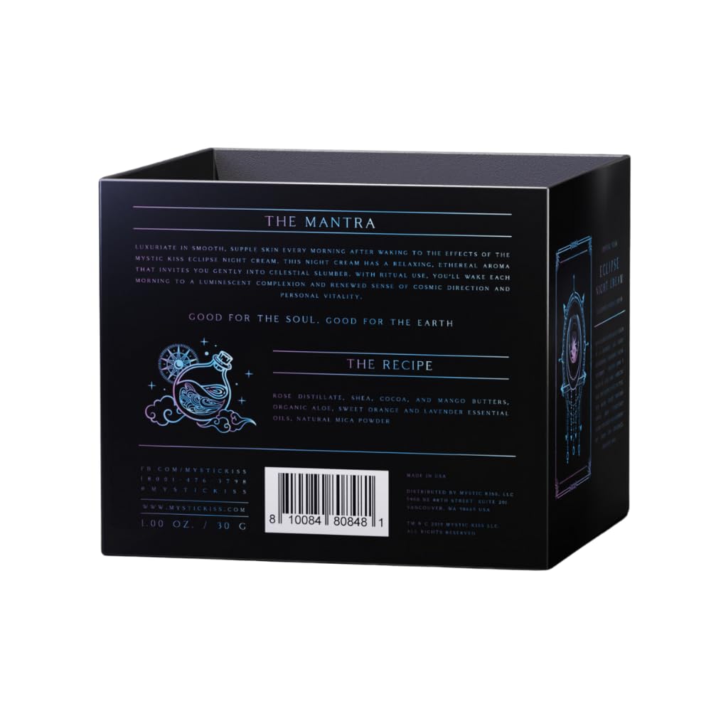 Mystic Kiss Night Face Moisturizer Cream Anti Aging - Eclipse Cream