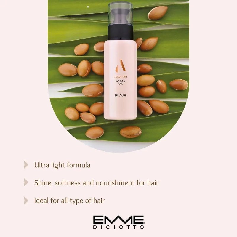 EMME DICIOTTO 22 Luxury Argan Oil 3.38 oz | 100ml
