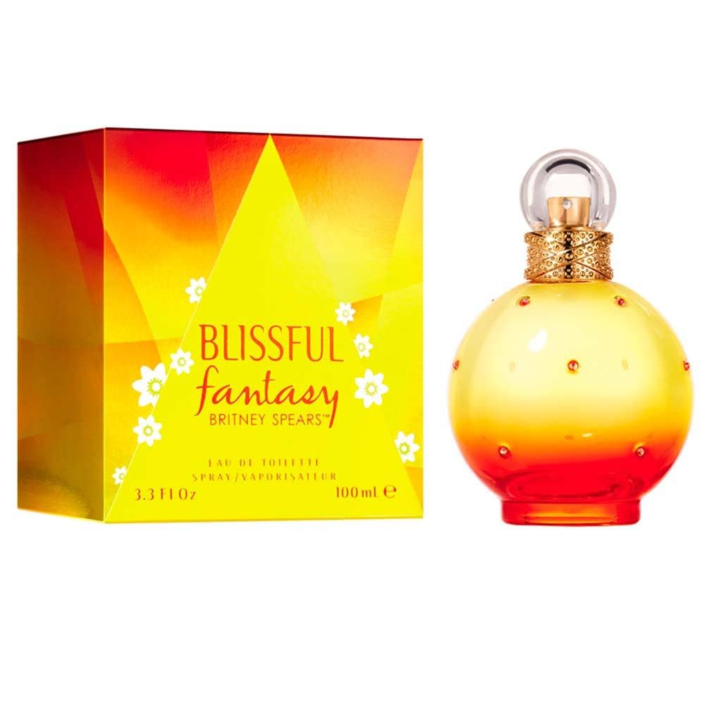 Britney Spears Blissful Fantasy Limited Edition, Eau De Toilette EDT Spray for Women, 3.3 Fl Oz