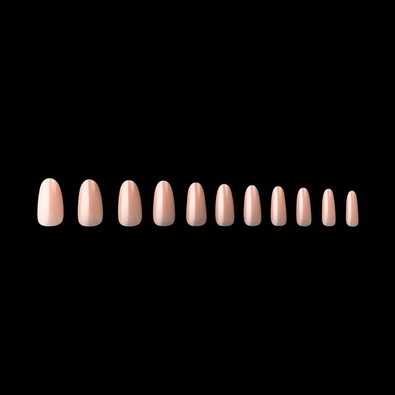 Apres Nail Neutrals Gel-X Alex Natural Coffin Medium & Lila Natural Round Medium Box of Tips Bundle | Includes 300 Gel-X Tips | Premium Quality | 11 Sizes 00-9