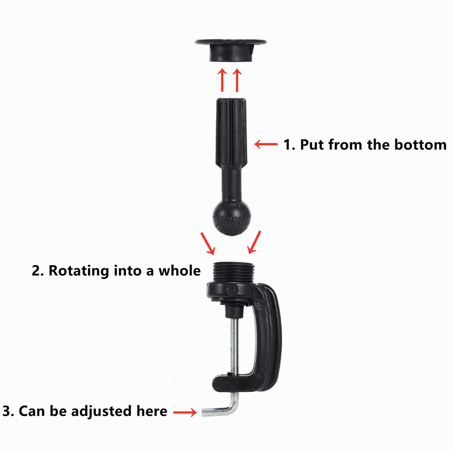 Mannequin Head 100% Real Hair 16 Inch Training Head Manikin for Hairdresser Training and Styling Practice Cosmetology Doll Head Practice Braiding Hair - With Clamp Stand