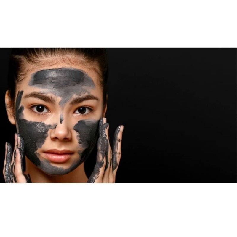 Bisou Bisou Bisou Clay, Dead Sea Mud & Charcoal Gel Face Mask Trio With Applicator, Deep cleansing Clay and Mask Applicator, Facial Therapy PH Balanced Hypo-allergenic