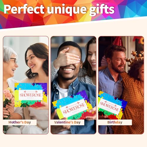 Shower Steamers Aromatherapy - 12 Pack Stress Relaxing Shower Bombs with Natural Oils, Home Spa Birthday Gifts for Women Men, White Elephant Christmas Stocking Stuffers for Adult Teens