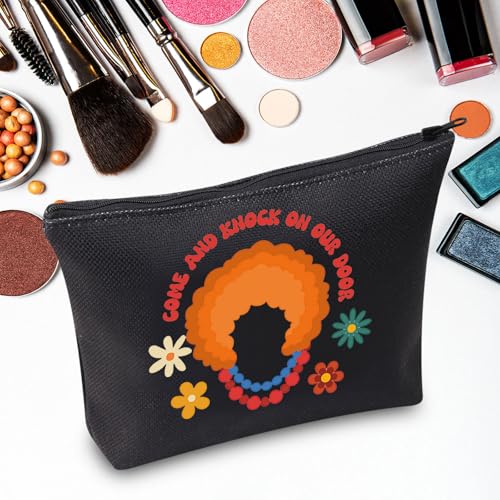 JNIAP Mrs.Roper Makeup Bag Mr Roper And Mrs Ropers Gifts Sitcom Inspired Zipper Bag(COME AND mb)