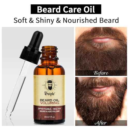 Beard Shaper for Men Beard Shaping Tools - Beard Straightener, Beard Template Guide, Professional Straight Edge Razor, Edge Blade, Barber Pencil, Beard Comb, Scissor, Gifts for Men Boyfriend Husband