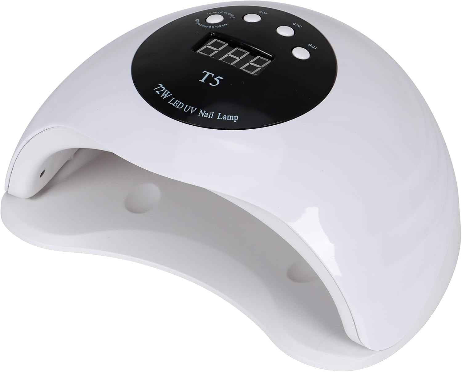54W UV LED Nail Lamp - Quick-Dry Nail Polish Dryer with 4 Timer Settings for Gel Nails & DIY Nail Art