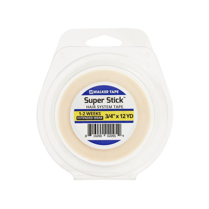 Lace Front Support Double Sided Lace Front Tape - Long Bonding Hold for Wigs and Hair Extensions - Good Strong Flexible Grip - Safe and Easy to Use - 3/4" x 12 yards (WKR-LF-M2)