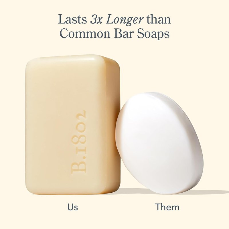 Beekman 1802 Goat Milk Body Soap Bar Set - Nourishing & Moisturizing | 9 oz (Pack of 2) - Sensitive Skin Friendly