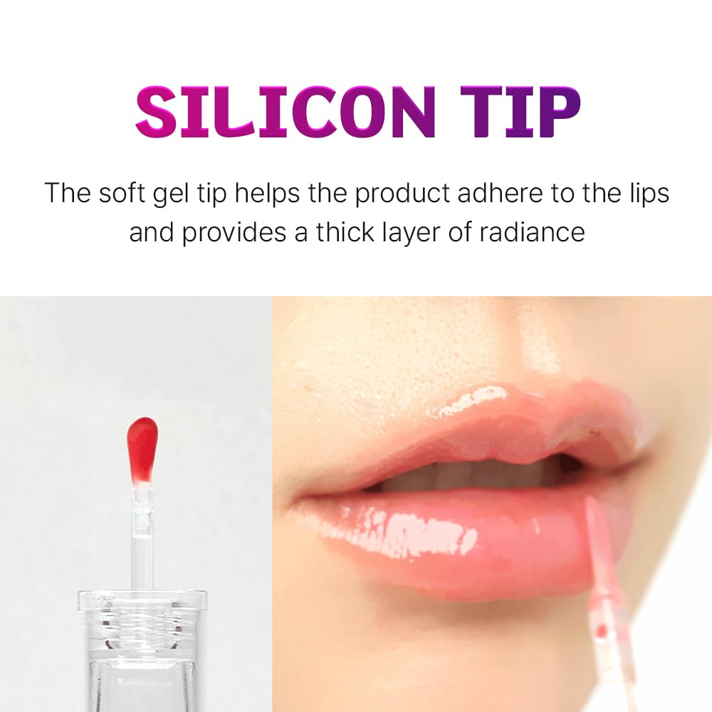Elishacoy | THE VOLUME Lip Plumper Mild | Natural Volumizing Lip Gloss | Soft Glossy Finish | Vegan Lip Care | 0.14 oz (4 g)