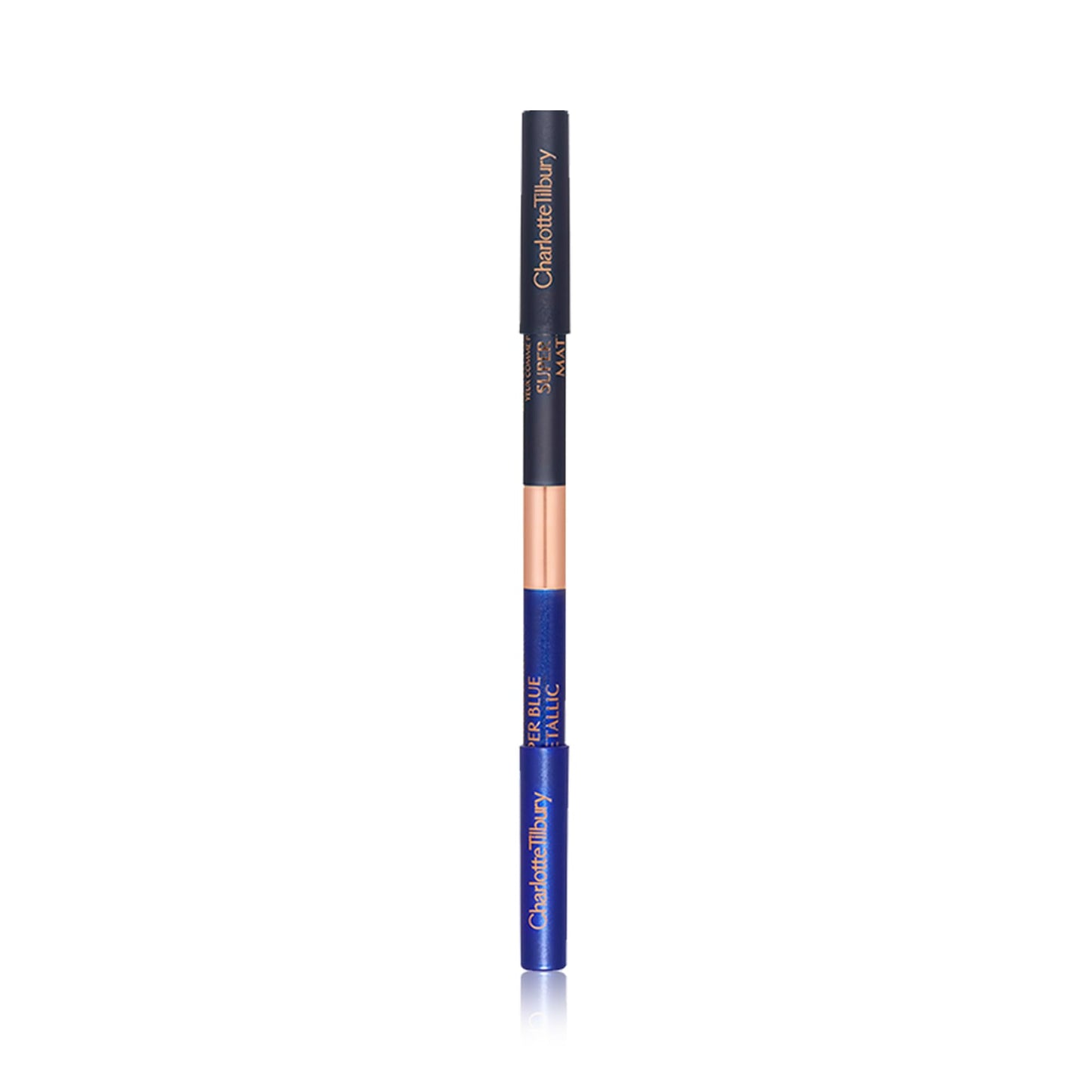 Charlotte Tilbury Magic Eyeliner - Waterproof Eyeliner Pencil with Matte & Metallic Finishes - Creamy, Blendable Formula with Up to 16HR Wear - Smudge & Humidity Proof - Super Blue
