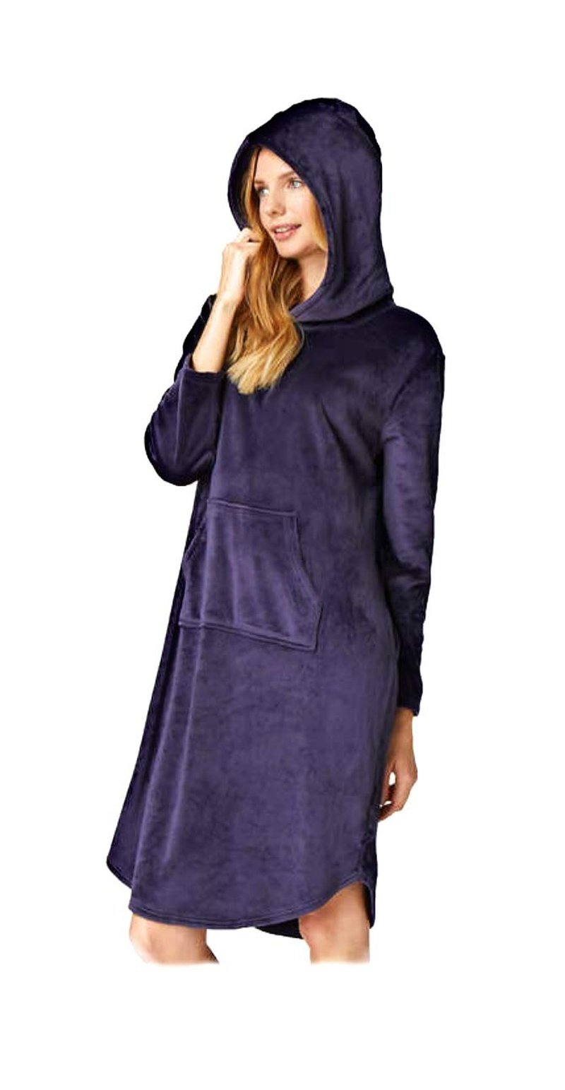 FEICO Birsppy Lounger 32 Degrees Women Heat Cozy Plus Sleep (Navy, S/M)