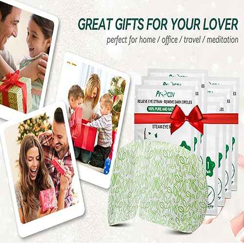 30PCS Steam Eye Masks for Dry Eyes & Fatigue Relief, Self-Heating Eye Mask for Puffiness & Dark Circles, Moist Heat Compress, Travel-Friendly, No Microwave Needed, Spa Relaxation for Women, Unscented