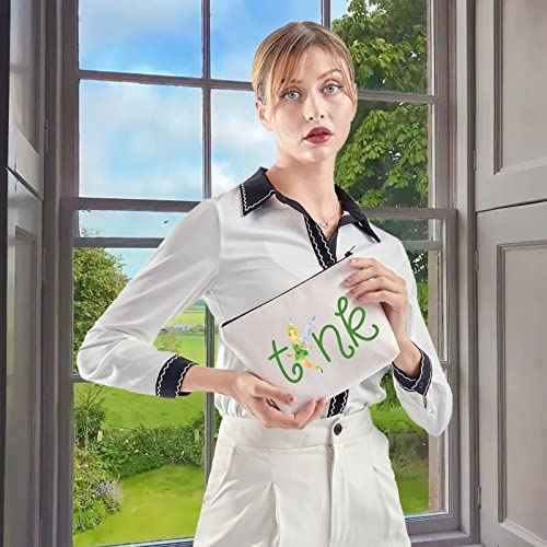 WCGXKO Family Vacation Gift Tink Zipper Pouch Makeup Bag (T)