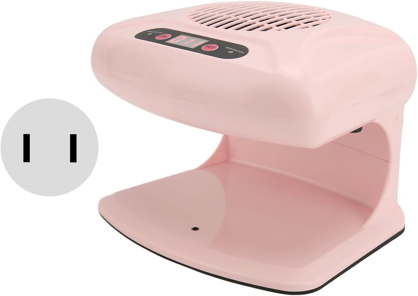 300W Portable Nail Dryer with Infrared Sensor - Hot & Cool Air Nail Fan Blower