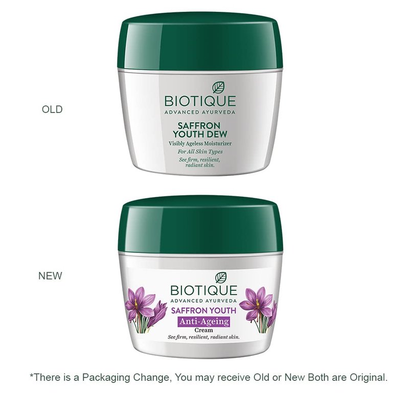Saffron youth anti-ageing cream