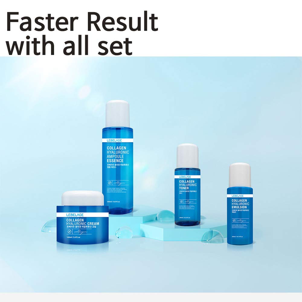 Lebelage Collagen Hyaluronic Cream 100ml_Korean Cosmetic
